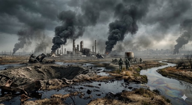 Environmental Fallout of the Iran War Will Last for Decades